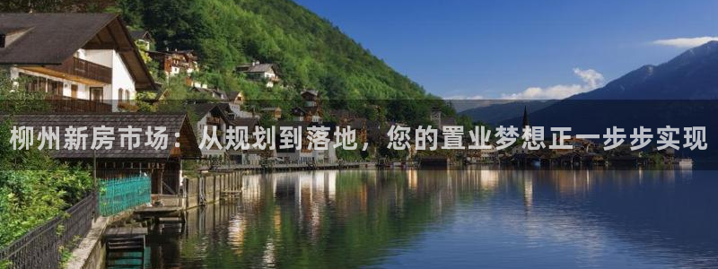 风暴娱乐首页：柳州新房市场：从规划到落地，您的置业梦想正一步