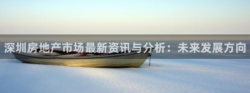 娱乐风暴开头：深圳房地产市场最新资讯与分析：未来发展方向