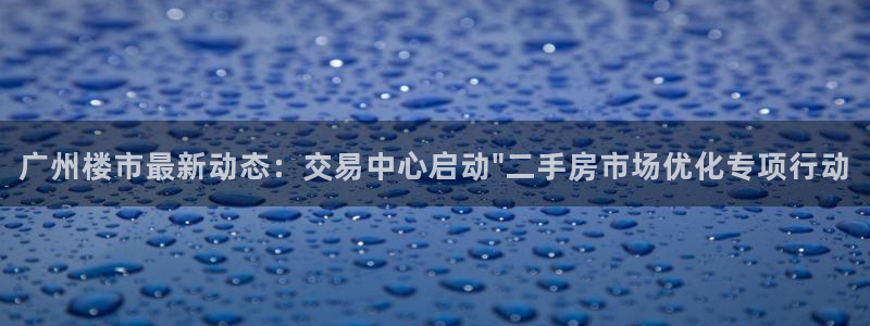 风暴娱乐40996：广州楼市最新动态：交易中心启动\