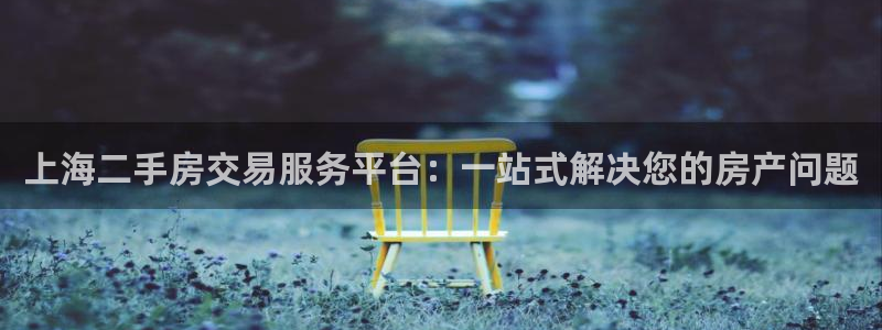 风暴娱乐有5指尖：上海二手房交易服务平台：一站式解决您的房产
