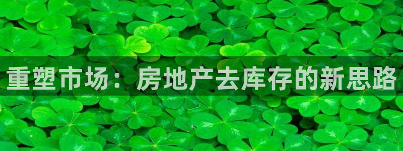 蓝色风暴娱乐：重塑市场：房地产去库存的新思路