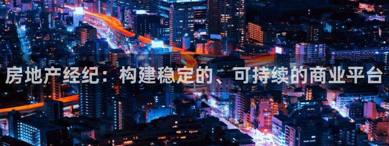 风暴娱乐号：房地产经纪：构建稳定的、可持续的商业平台