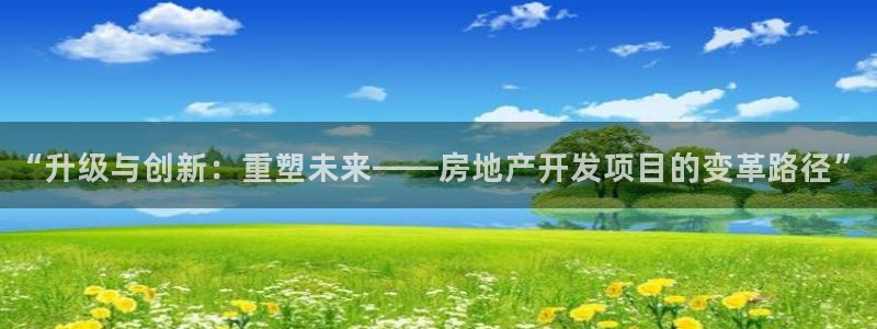 风暴娱乐左5指尖：“升级与创新：重塑未来——房地产开发项目的