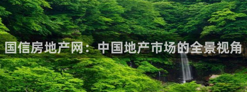 风暴娱乐fb：国信房地产网：中国地产市场的全景视角