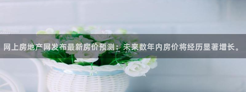 娱乐风暴二：网上房地产网发布最新房价预测：未来数年内房价将经